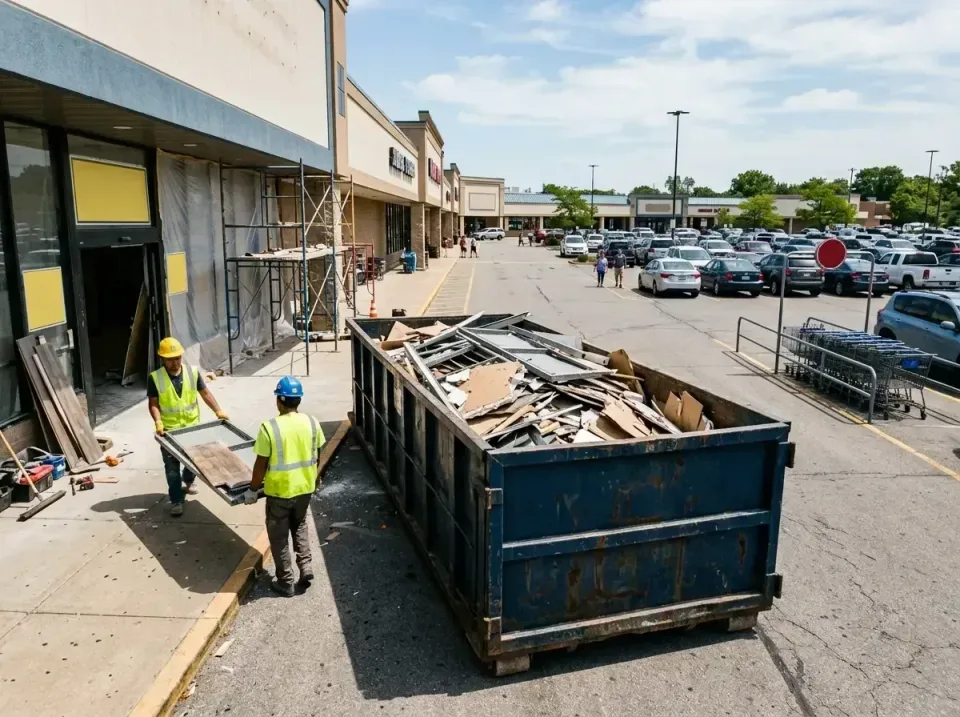 retail-store-renovation-debris-003 — frequently asked questions, Roll-off Dumpster Rentals in Portola Valley, CA
